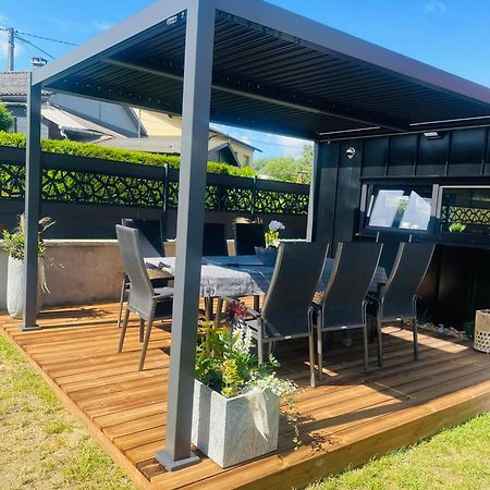 Maison Gite Chez Nounou Sauna Jacuzzi Jardin Arbore Etting Exterior photo